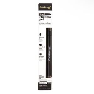 The Crème Shop | 3-in-1 Chroma Gel Crème Eyeliner – Obsidian (Black)